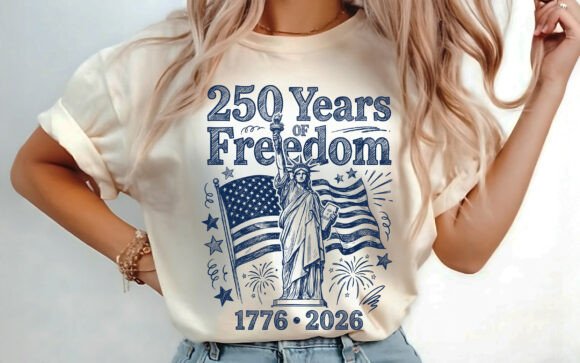 Download 250 Years Freedom USA 4th of July PNG - Years Collection