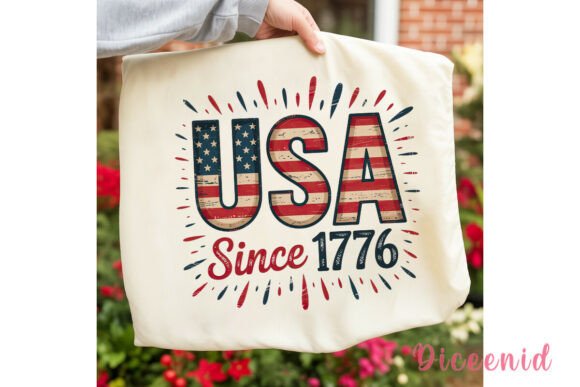 Download Patriotic USA Since 1776 PNG Clipart - Clipart Collection