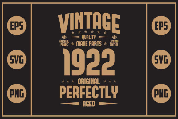 Download Vintage 1922 Original Perfectly Aged - Premium Bundle