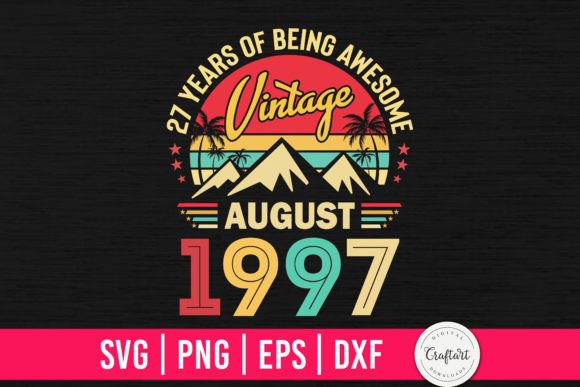 Download Vintage 1997 August 27th Birthday Gifts - 1997 Collection