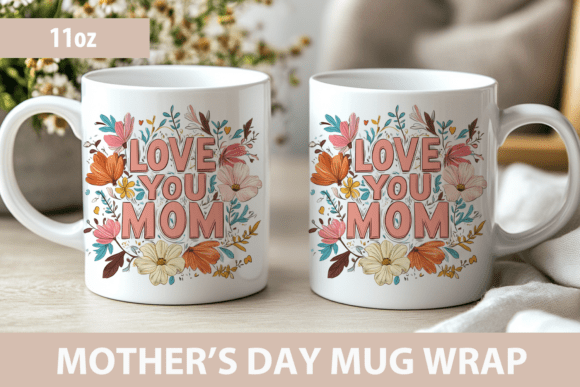Download Mothers Day Mug, Love You Mom - Mom Collection