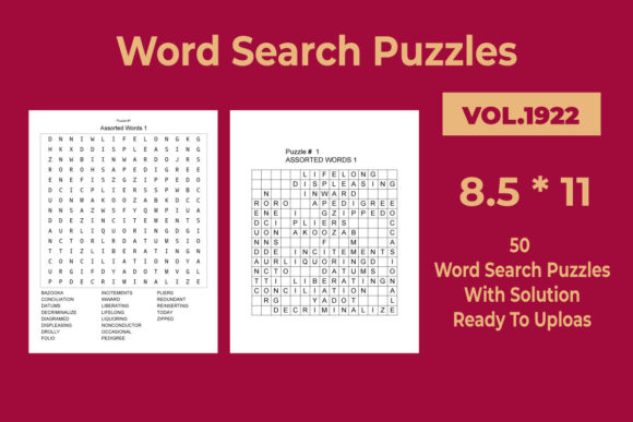 Download Word Search Puzzles Vol 1922 - Premium Resources